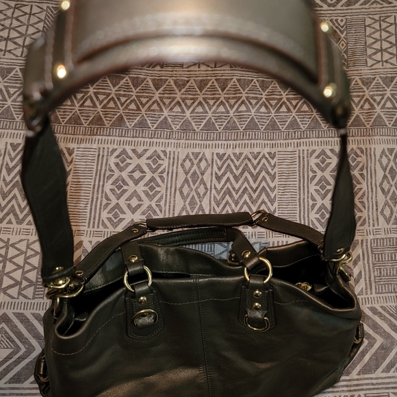 Vintage Coach Ashley in Dark Gold - Picture 4 of 13